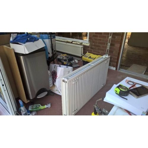 Good condition used double radiators