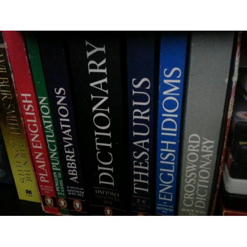 Set of dictionaries etc
