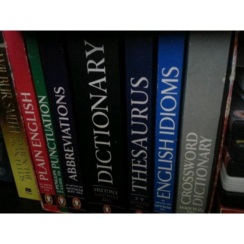 Set of dictionaries etc