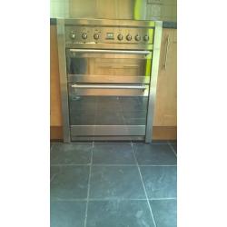 SMEG duel fuel A42 freestanding oven/hob