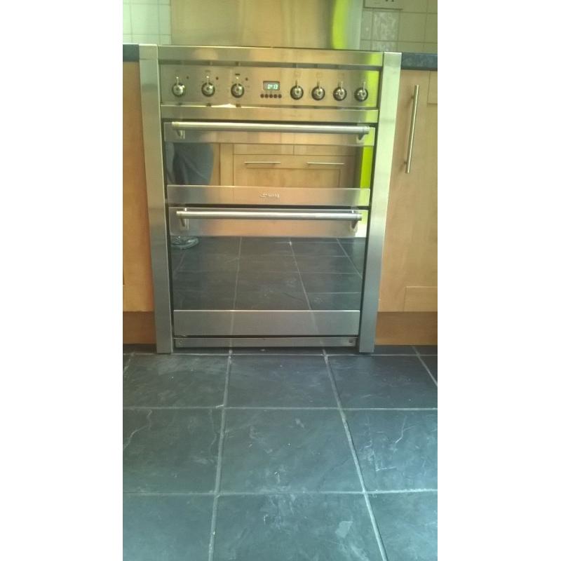 SMEG duel fuel A42 freestanding oven/hob