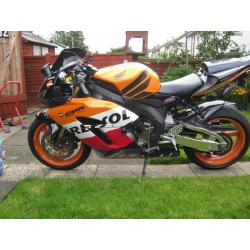 Honda CBR1000RR-5, very good condition having to sell as moved abroad, quick sale