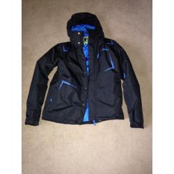 Ski jacket and trousers.