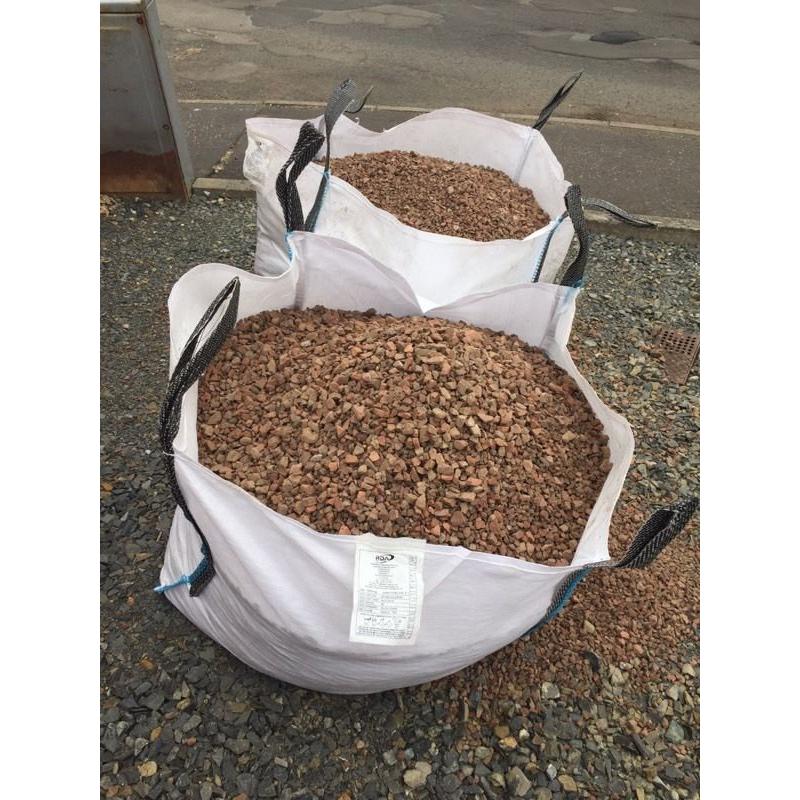 2x Tonne Bags of Red Chips