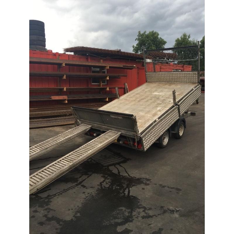 Ifor williams trailer! Tipper body 12X6,6 foot!
