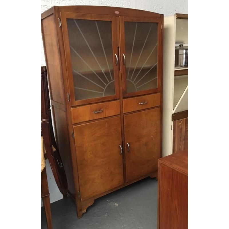 OLD VINTAGE ARNOTTS KITCHEN SCULLERY / PANTRY / LARDER CUPBOARD UNIT STORAGE