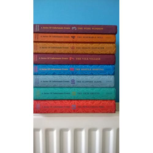 Lemony Snicket A series of unfortunate events 8 books from series