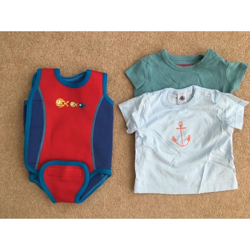 LOT7 – Selection of clothes for boy aged 3 to 6 month (including swim vest)