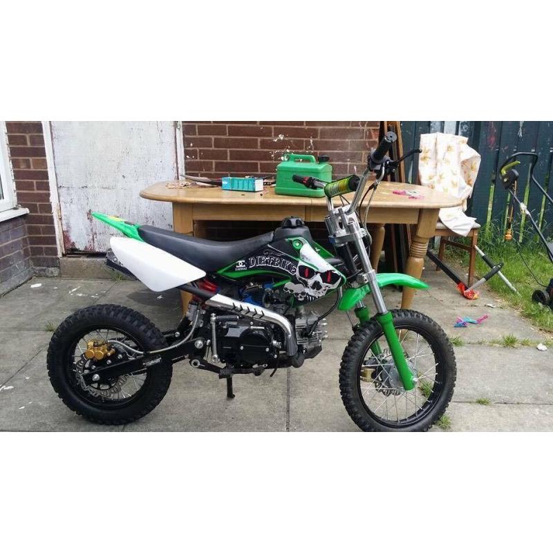 125cc DIRTBIKE FOR SALE BRANDNEW