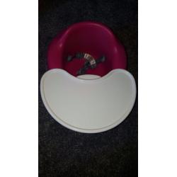 PINK BUMBO SEAT WITH TRAY!