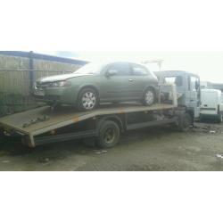 Volvo FLC 1998 7.5t recovery truck.
