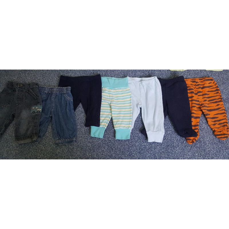 Massive bundle of baby boy clothes size 0-3 mths