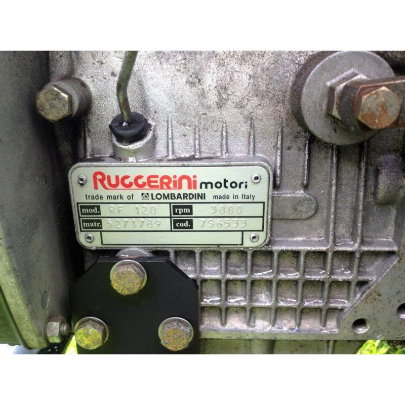 Rotavator, Rotovator- SEP Lombardini 12.2hp Walking Tractor- Diesel Electric Start