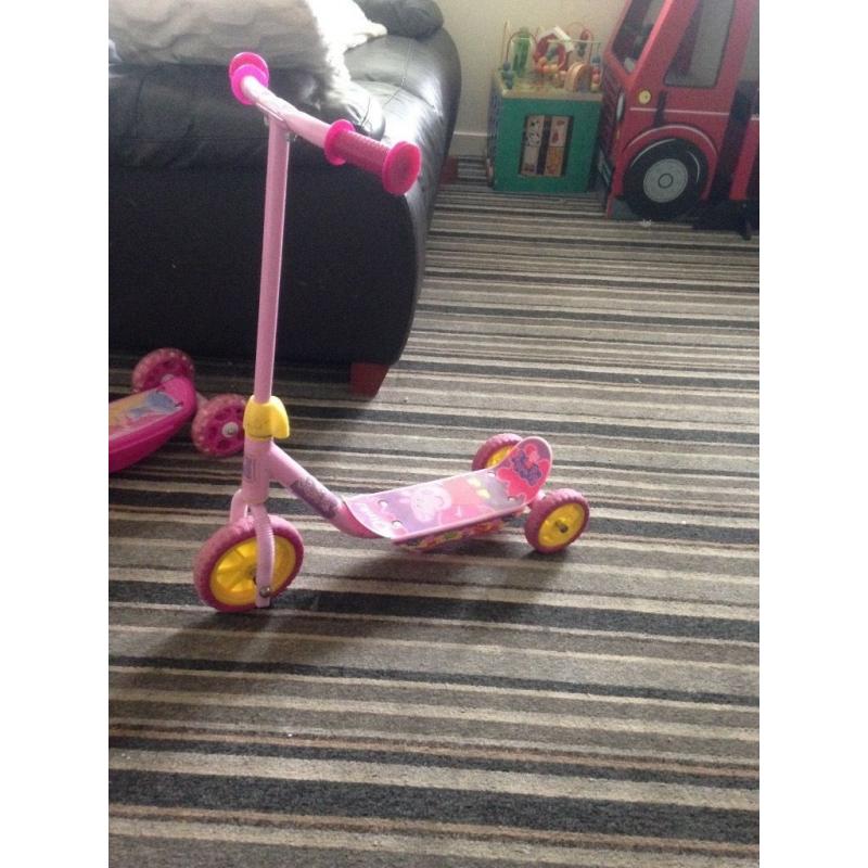 Peppa scooter