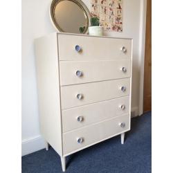 Vintage painted chest of drawers