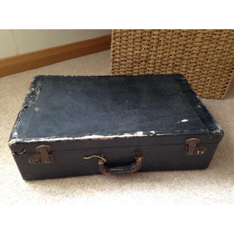 Vintage Black suitcase