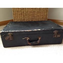 Vintage Black suitcase