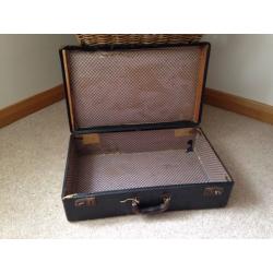 Vintage Black suitcase