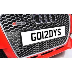 GO12DYS GORDYS GORDON One off Cherished Personalised Number Plate AUDI GOLF MERCEDES LEXUS PORSCHE