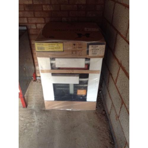 Bush freestanding electric cooker in white