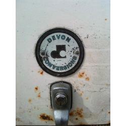 1970 VW volkswagen devon camper tailgate with original badges, for restoration
