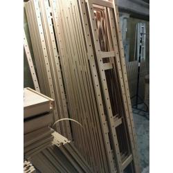 Slat wall panels retail display
