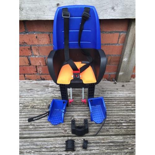 Hamax front mounted child's bike seat