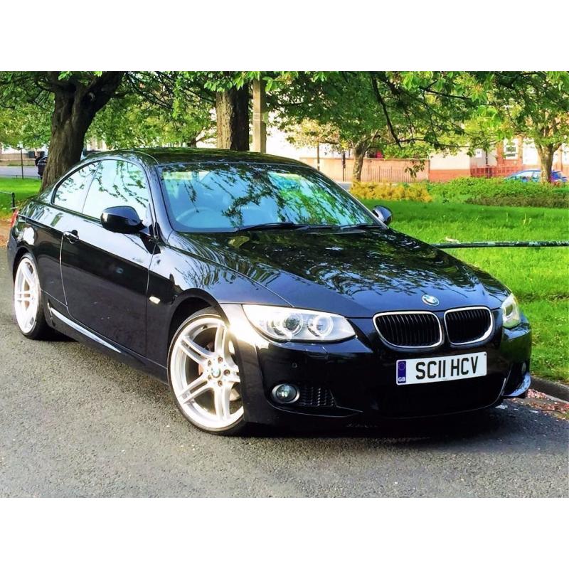 ?12 MONTHS WARRANTY? 2011 BMW 3 SERIES 320i M SPORT COUPE 2.0 ? FACE LIFT E92 ? FREE DELIVERY UK
