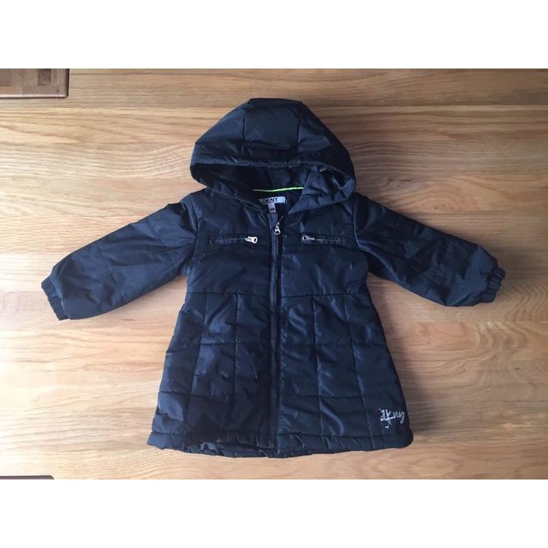 Girls DKNY coat 18 month
