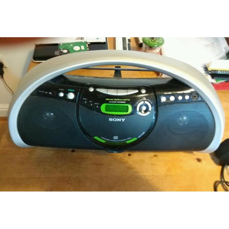 Sony Radio and CD Player