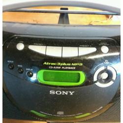 Sony Radio and CD Player