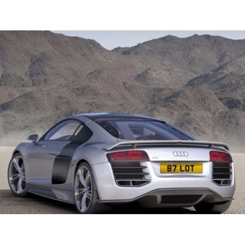 Cherished Number Plate 87 LOT - Auctioneers Personalised Registration - Charlotte