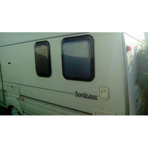 Bailey pageant bordeaux fixed bed with motor mover touring caravan