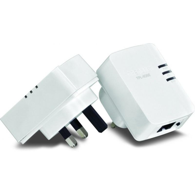 TRENDnet TPL-406E2K Powerline 500 AV Mini Network Starter Kit
