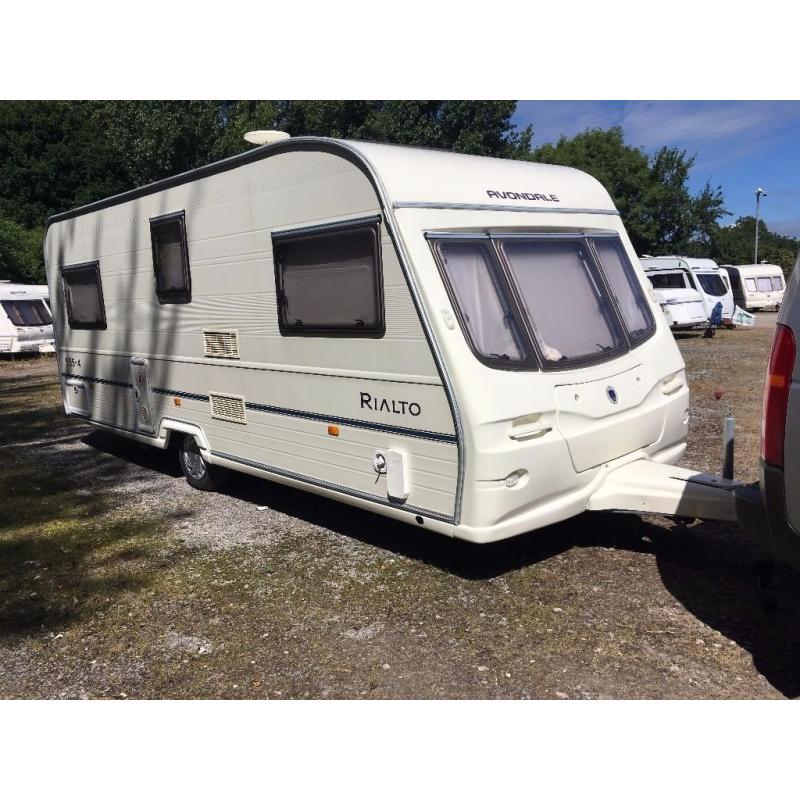 2003 AvonDale Rialto 555-4 Touring Caravan with Awning