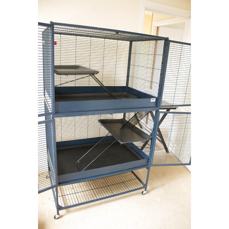 Large Cage and accessories Savic Royal Suite 95 Double - Ferrets, Rats, Small Animals