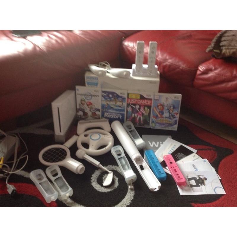 Nintendo Wii collection - very well looked after