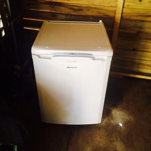 Hot point counter fridge