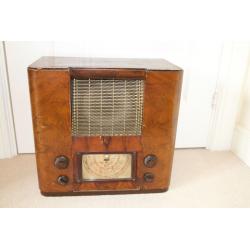 Vintage Antique HMV Radio