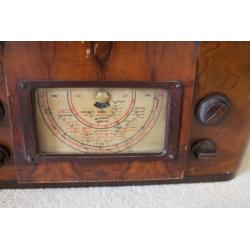 Vintage Antique HMV Radio