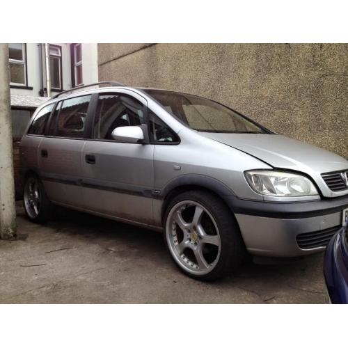 SILVER 2OO3 Zafira Diesel 2.0 DTI ,Breaking ALL PARTS