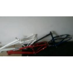 Bike frames and parts