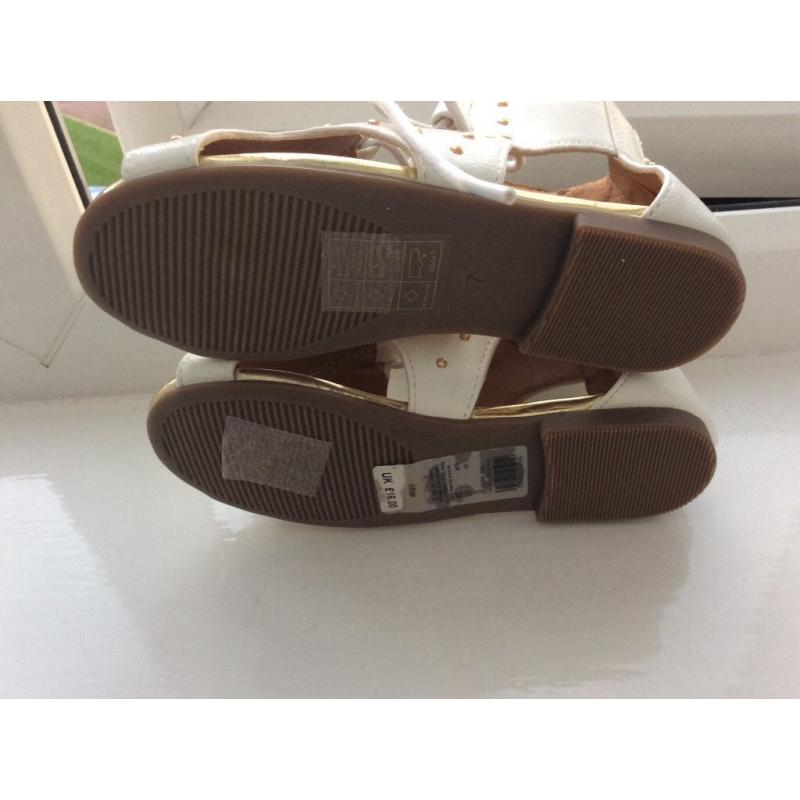 NEW River Island Girls shoes infant size 7