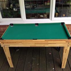 Table football and snooker