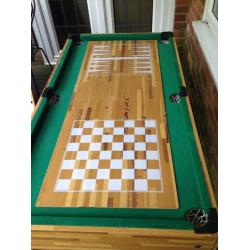 Table football and snooker