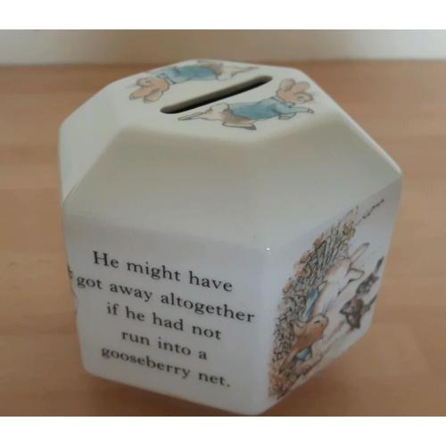 Beatrix potter money box