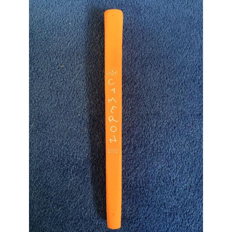 Brand new Orange Scotty Cameron Studio Design Putter Grip