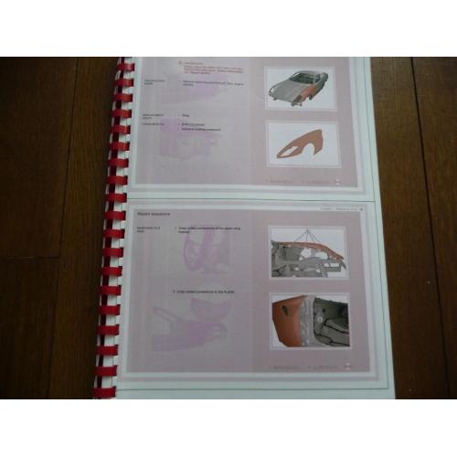 Ferrari 599 Official Factory Aluminium Repair Manual