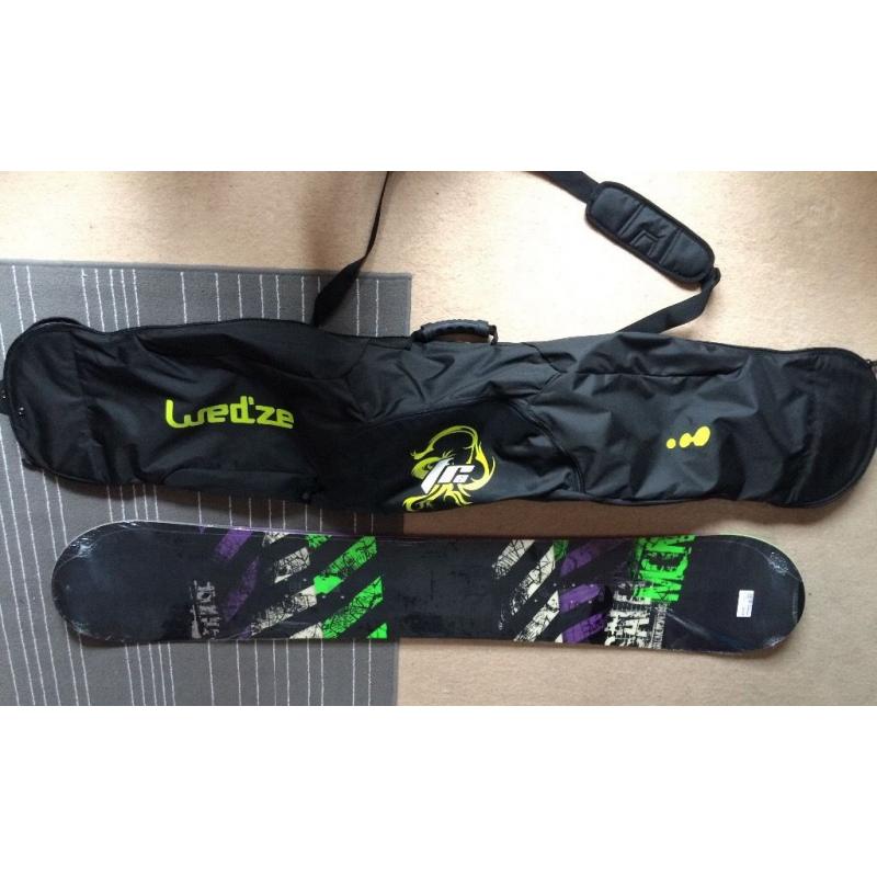 New in packaging snow board and boots