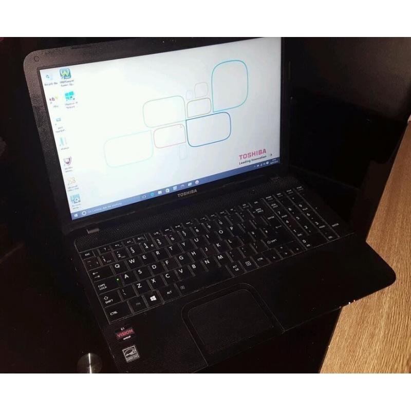 Toshiba AMD Laptop with Windows 10 - 6GB RAM - 320GB HDD - DVD-RW